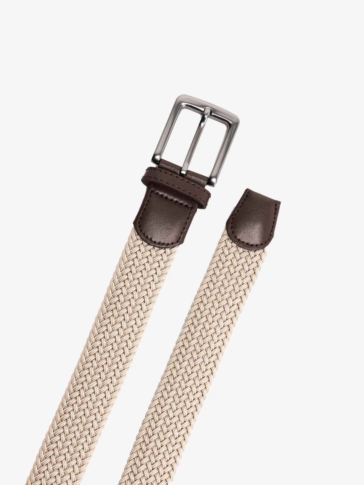 Handwoven Solid Color Stretch Belt - Image 14